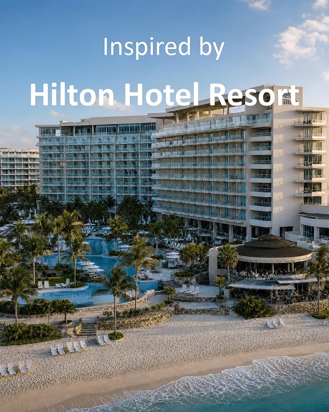 Hotel Diffuser Oil Inspired by Hilton Hotel – Fragrance & Essential Oil Blend for Waterless & Cold Air Diffusers – Floral, Lemon, Cedar – Long-Lasting Aroma – Aromatherapy, Home – 4 Fl Oz Glass Bottle