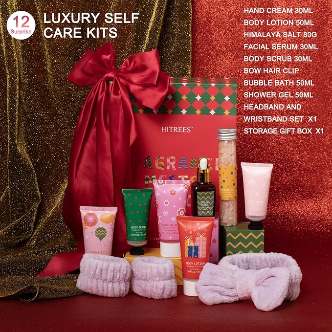 Christmas Gifts Advent Calendar 2025, Holiday Gifts for Women Christmas of Beauty Countdow Calendar, Skincare Advent Calendar New Year Gifts Baskets for Girlfriend, Wife, Mom, Girls