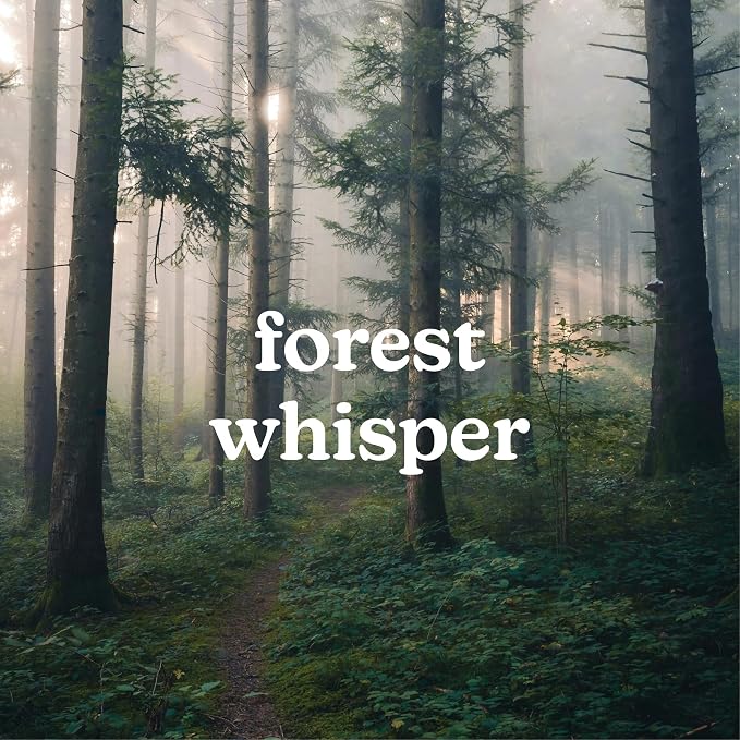 Homedics SereneScent Forest Whisper Fragrance Oil 15ml | Earthy Woody Blend with Cedarwood, Sandalwood & Patchouli | USDA Biobased Essential Oil Diffuser Scent | Waterless Cold Air
