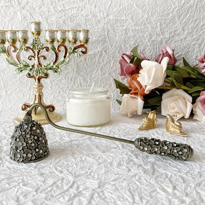 Candle Snuffer, Unique Candle Extinguisher Snuffer, Decorative Candle Extinguisher Metal Candle Tool