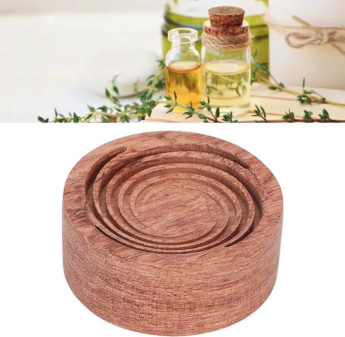 Essential Oil Diffuser, Mini Wood Aromatherapy Diffuser Box for Car Living Room Office, Wooden Essential Oil Diffuser Box Accessory (#3)