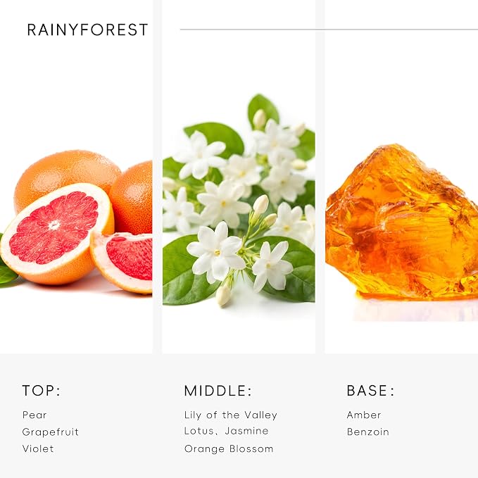 Hotel Diffuser Oil RainyForest Scent - Premium Fragrance Oil for Ultrasonic and Waterless Diffuser - 120 mL, 4 fl oz