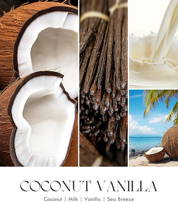 AOOVOO Hello Summer Candles - 9 oz Scented Candles, Aromatherapy Candle, Soy Candle for Home Scented