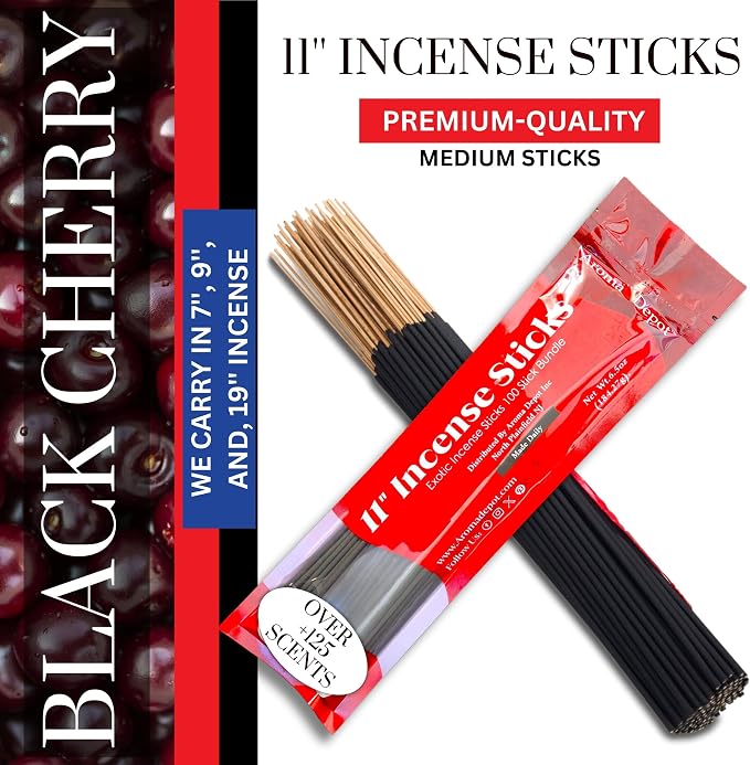 Aroma Depot 2 fl oz Black Cherry Fragrance Oil – Scent for Candle Making, Soap Making, Wax Melts, Diffusers, Body Oil Blends & Incense (60ml)