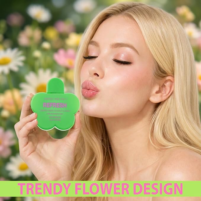 EXPRESSIONS 3pc Hair and Body Mist Set – Scentsation Refreshing Fragrance Spray Kit for Teens & Women – Energy, Awake, & Refresh Scents – Long-Lasting Flower-Shaped Body Sprays – 10.14 Fl Oz Total