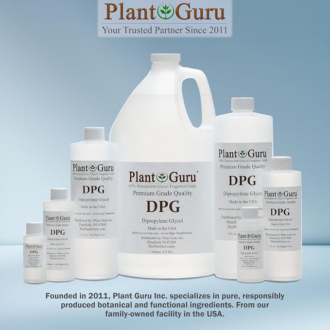 Dipropylene Glycol DPG 8 oz. - Fragrance Grade Carrier Oil - Great for Incense Making, Perfume and Body Oils.