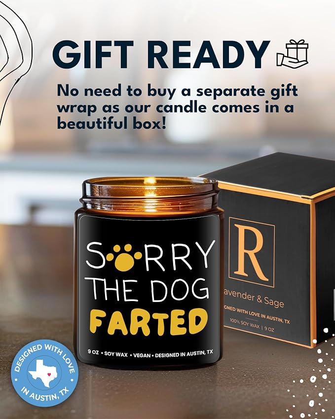 Funny Dog Mom Candle, Funny Dog Mom Gifts for Women, Unique Pet-Themed Gift for Men, Presents for Pet Lovers, Gifts for Women, Pet-Themed Father Present, Cool Dogs Stuff Mothers Day, Pet Lover Gift