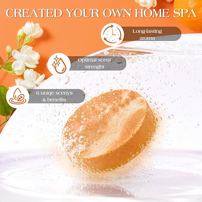 Shower Steamers Aromatherapy Birthday Gifts for Women-12 Pack Mothers Day Gifts,Gifts for Grandma,Wife,Mothers,Stress Relief and Relaxation Gifts for Women and Men