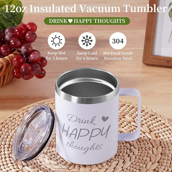 Birthday Gifts Basket for Women, 11 PCS Care Package with Luxury Blanket and Tumbler, Relaxing Spa Self Care Gifts Basket for After Surgery, Get Well Gifts for Women, Thinking of You Gifts for Her