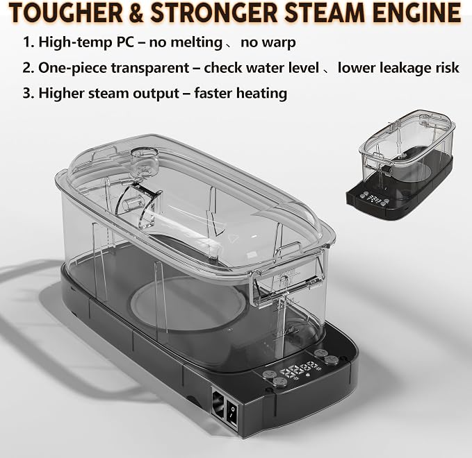 Luxury Portable Steam Sauna Tent for Home - 1500W Fast Heating Sauna Box with 3L Steamer Pot, Thermal Insulation Sweat Tent for Muscle Recovery - 1 Person
