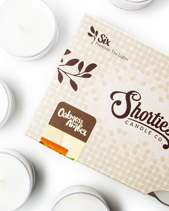 Musk Premium Tealight Candles Variety 3 Pack (18 Highly Scented Tea Lights) - Pinyon & Patchouli, Nag Champa, Oakmoss & Amber - Made with Natural Fragrance Oils - Incense & Earth Collection