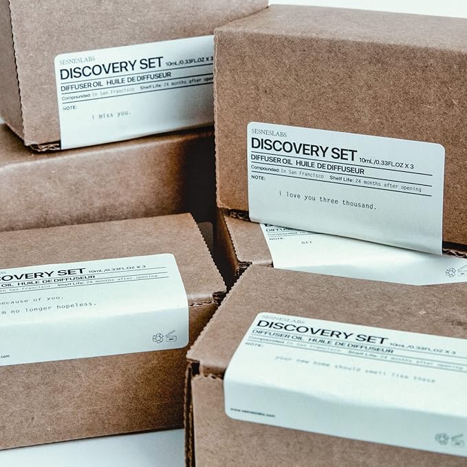 sesneslabs Diffuser Oil Discovery Gift Set, Customized Set, Build Your Own Collection，3x10mL