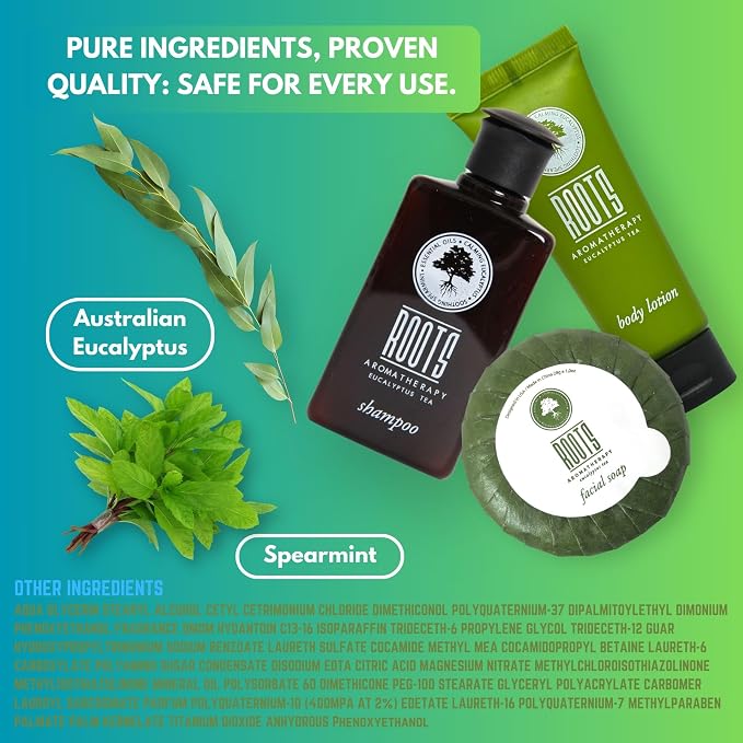 Travel+Essentials Shampoo and Conditioner Sets Body Wash Lotion & Soap,Guest Bathroom Essentials Toiletries Kit Bulk Mini Set Kits Sulfate Free Toiletry (10 Count)