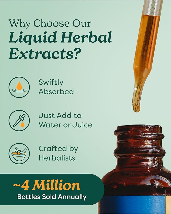 Herb Pharm Mind Soother: Lavender Liquid Herbal Formula with Noble Kava & Lavender Essential Oil for Nervous System Support, Calming & Relaxing, Vegan, Gluten-Free, Non-GMO, Up to 3 Week Supply, 1 oz*