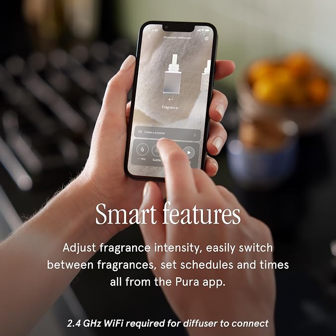 Pura & Simplicity Home Scent Refill - Smart Air Diffuser - Long-Lasting Luxury Fragrance per Refill - Home Essential - Clean & Safe Diffuser Fragrance - Single Refill, Pine