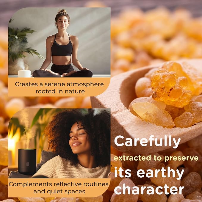 Frankincense Essential Oil – 100% Pure and Natural Frankincense Essential Oil for Skin, Hair and Scalp, Diffusers, Massage, DIY Soap and Candle Making, – with Dropper, 4 oz
