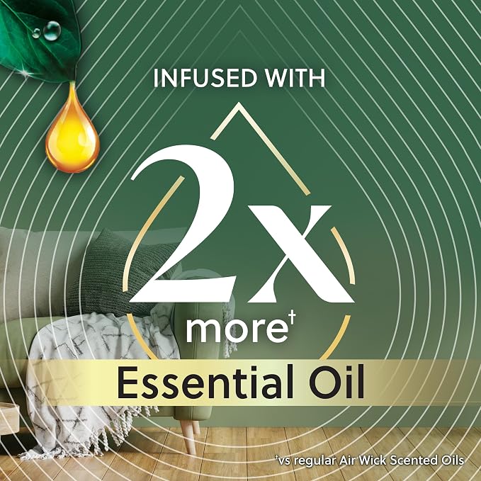 AIR WICK Scented Oil - Vibrant Refill Rainforest Kiwi & Passionfruit 5 ct.