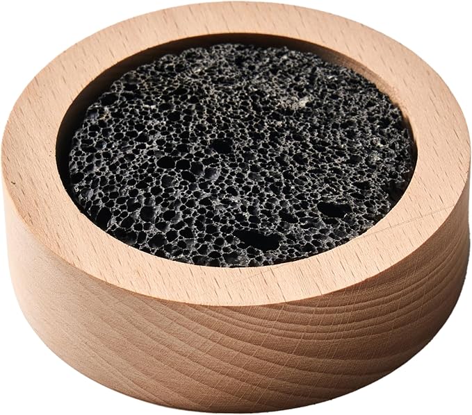 Small Passive Lava Rock Diffuser for Essential Oils Great for Decorating at Desk, Office or Car