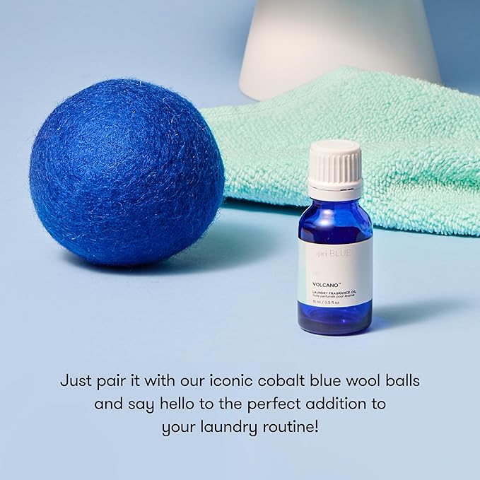 Capri Blue Volcano Laundry Fragrance Oil - Essential Oils for Wool Dryer Balls - Formulated with Grapefruit & Tangerine Essential Oils (0.5 fl oz)