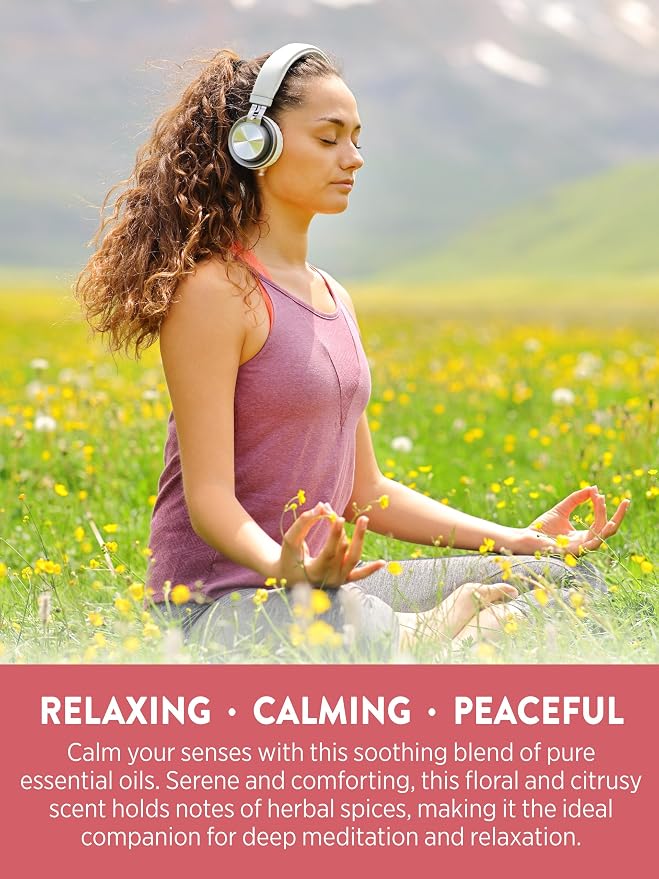 Nature's Truth Calming Pure Essential Oil | 15 mL | for Diffusers and Aromatherapy | Plant Based, Non-GMO & Gluten Free