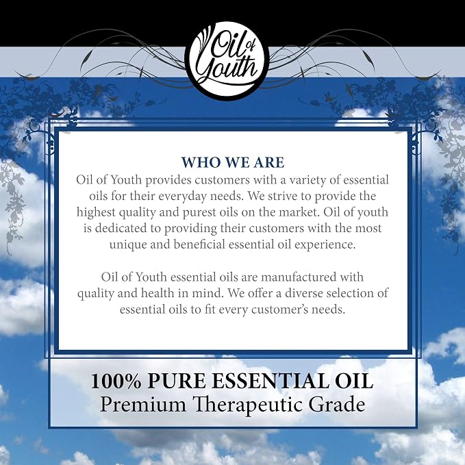 Oil of Youth Essential Oils Rose Essential Oil, 8 Fluid Ounces – Pure Aromatherapy Grade