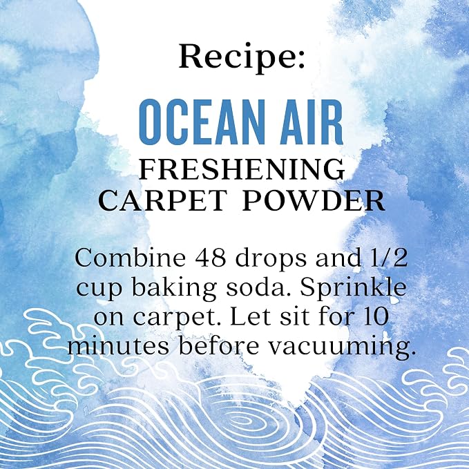 Aura Cacia Ocean Air Essential Oil Blend, Boxed 0.25 fl. oz. - Light Aroma, No Synthetic Fragrances