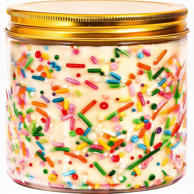 Viyffo Large 18oz Scented Candle – Vanilla & Pumpkin Spice, Holiday Non Toxic Soy Candle, 65H Long Lasting, Festive Colorful Jar, Luxury Home Fragrance, Elegant Room Decor & Family Gatherings Gift