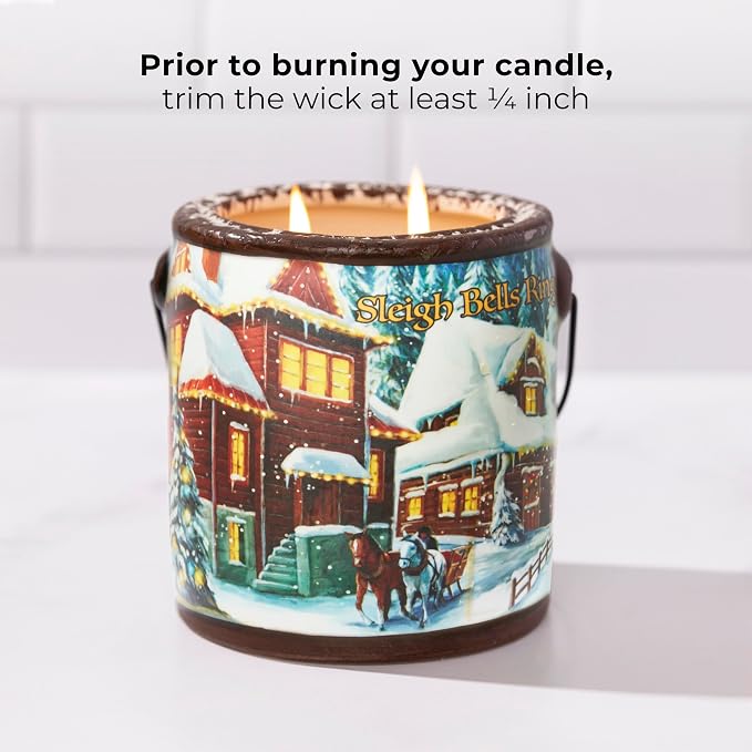 A CHEERFUL GIVER 95hr 20oz Scented Candle - Banana Nut Bread - Multi-Wick Glass Candle - Gifts for Men and Women