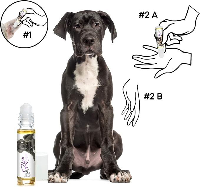 The Blissful Dog Great Dane Relax Roll-ON Aromatherapy for Dogs - Anxiety Relief for Dogs