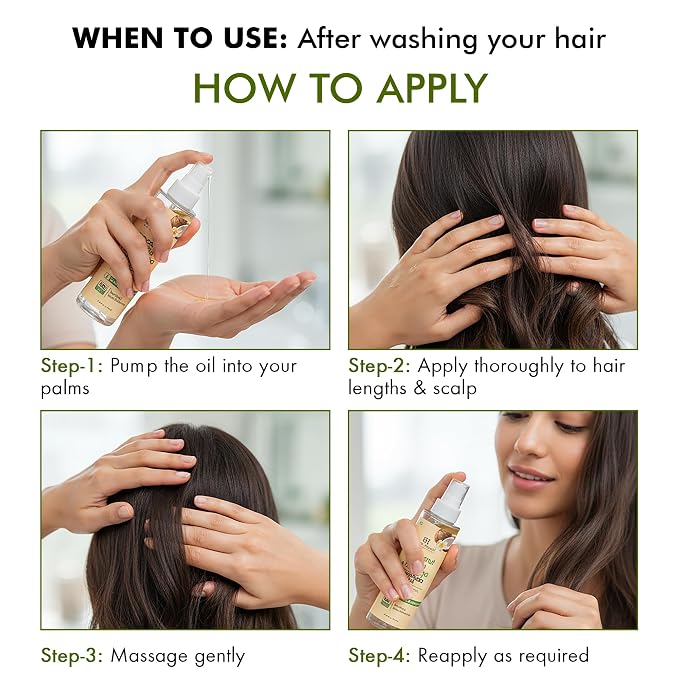 Botanic Hearth Coconut Vanilla & Batana Weightless Hair Oil, 3.4 fl oz |With Batana Oil, Coconut Oil & Vanilla | Lightweight Non-Greasy Formula | Smooth, Silky Hair & Shine | For Thin, Fine & Dry Hair