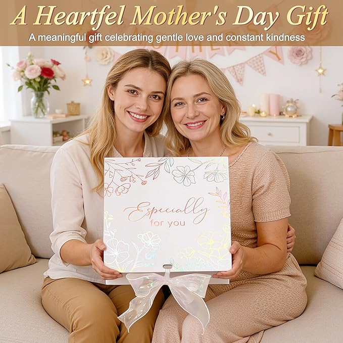 Spa Gifts for Women Bath Gift Set, Freesia & Jasmine Spa Gift Basket Home Bath Set Self Care Kit Care Package Thank You Birthday Mothers Day Easter Gifts for Women Her Mom Friend Sister Teen Girl Wife