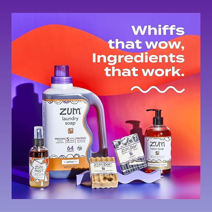 Indigo Wild Zum Mist Room & Body Spray - Aromatherapy Essential Oil Spray - Natural Body Mist & Room Spray - Sandalwood-Citrus Scent - 4 fl oz (2 Pack)