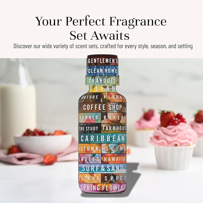 P&J Trading Sweet Essential Oil - 14x10ml Set, Premium Fragrance Oils for Candle Making, Diffuser, Soap, Perfume, Bath & Body, Cruelty-Free