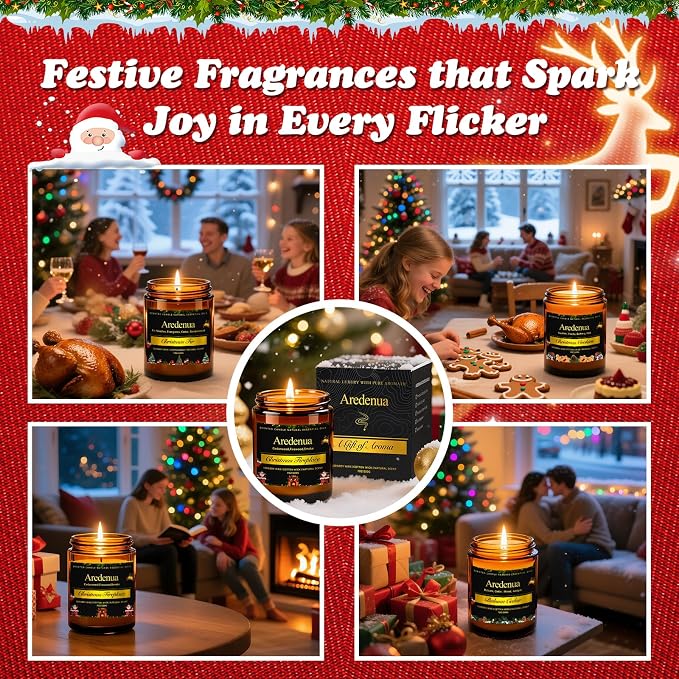 Sugar Cookies Candle | Warm Bakery Fragrance for Comfort & Relaxation - Cookies Scented Candle for Home – Sweet Vanilla Sugar Scent for for Living Room & Relaxing Evening, Gifts for Women Men - 7 oz