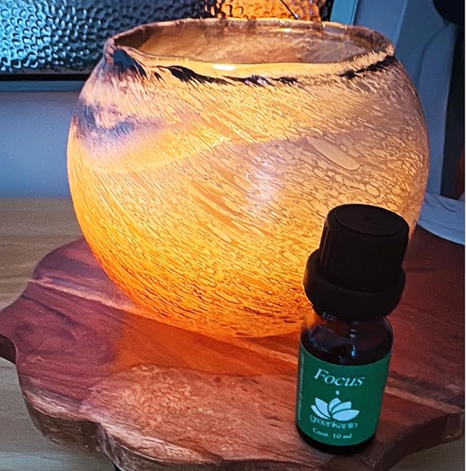 Focus Essential Oil Blend – 100% Pure & Natural. Rosemary, Peppermint & Lemon – Natural for Clarity & Energy - 10 ml