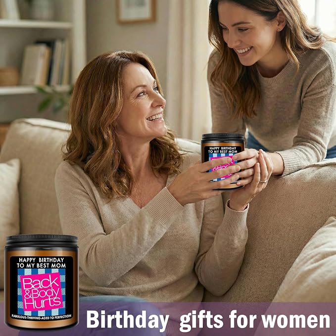 Birthday Gifts for Mom Women Stepmother Grandma, Best Mom Gifts from Daughter Son, Funny Birthday Gift Ideas for 30th, 40th, 50th and 60th Birthdays, Christmas Anniversary for Women