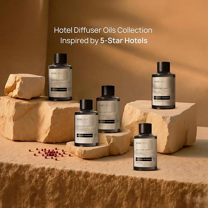 VINEVIDA Scent NO. 1031 Fragrance Oil for Cold Air Diffusers - 32oz (2lbs) - Inspired by: The Resort at Pelican Hill Hotel Fragrance Diffuser Oil - Hotel Scents for Home - Diffuser Oil