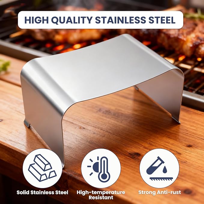 Stainless Steel Heat Baffle Diffuser Replacement for Traeger PRO 575 Pellet Grill, Flame Tamer for Traeger Ironwood 650/885 Pellet Grill Parts, Heat Shield for Traeger PRO 780 Pellet Grill and Smokers