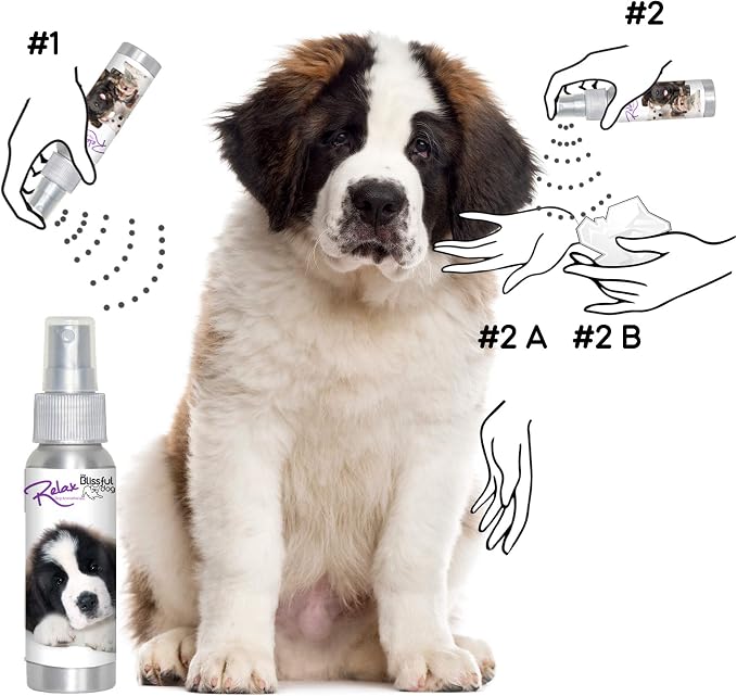 The Blissful Dog St. Bernard Relax Dog Aromatherapy Spray for Your Dog's Anxiety