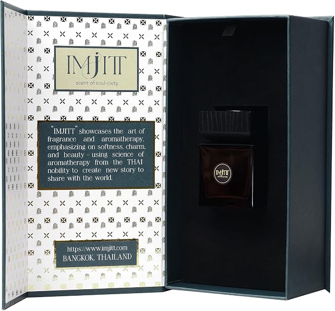 Vi-Chian-mas IMJITT Reed Diffuser - Secrets of Siam Collection, Premium Home Fragrance Diffuser with Authentic Thai Botanicals, Brazilian Orange, Sweet Jasmine & Star Anise Scent for Decor