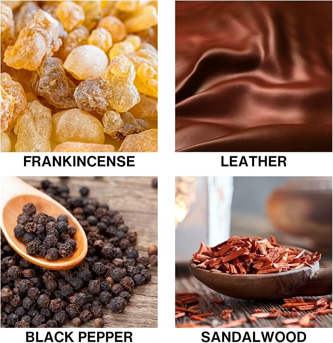 Frankincense Spice Scent Reed Diffuser Refill, Premium Essential Oils, 150ml/5.07 fl oz, Long-Lasting 8-12 Weeks