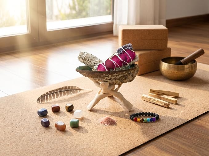 TOMOKO White Sage Smudge Product (Chakra Healing Kit), Healing, Purifying, Meditating, Incense & Cleansing!