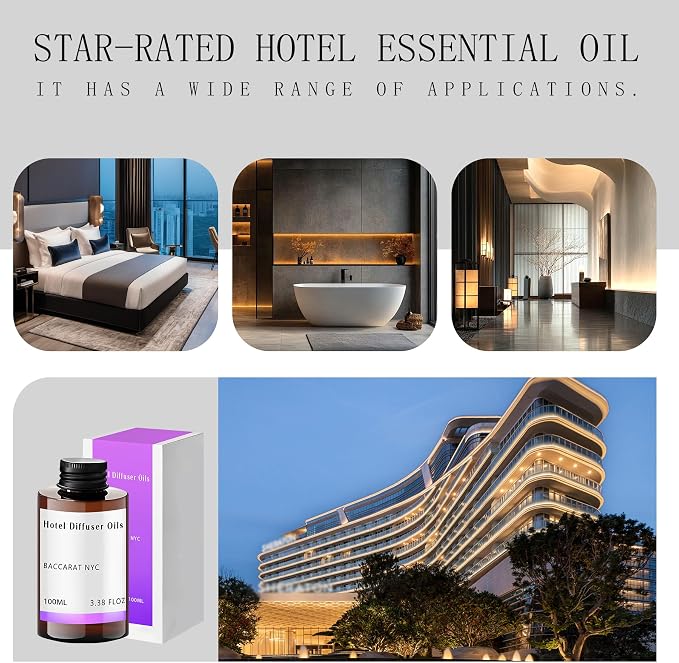Bliss Hotel Diffuser Oil, Luxury Hotel Scent Refill Cold Air Diffusers | Bliss Hotel Diffuser Oil Refill, Luxury Hotel Scent Oil for Cold Air Diffusers