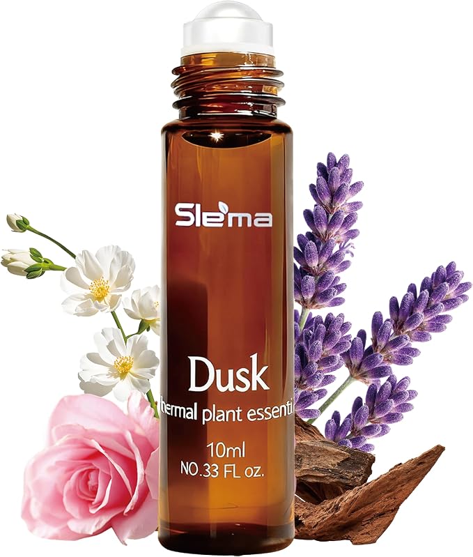 Slema Essential Oil，Dusk Essential Oil Blends by 10ml Essential Oils - 100% Pure Therapeutic Grade, Helps Create a Focused Atmosphere for Work & Study (Lavender)
