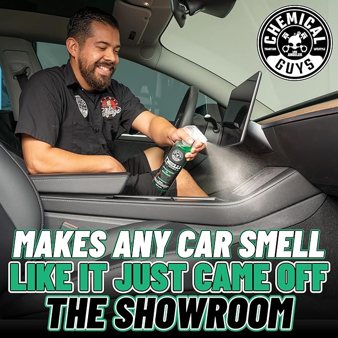Chemical Guys AIR_300_04 New Car and Leather Scent Sample Kit, Great for Cars, Trucks, SUVs, RVs & More (4 fl oz) (2 Items)