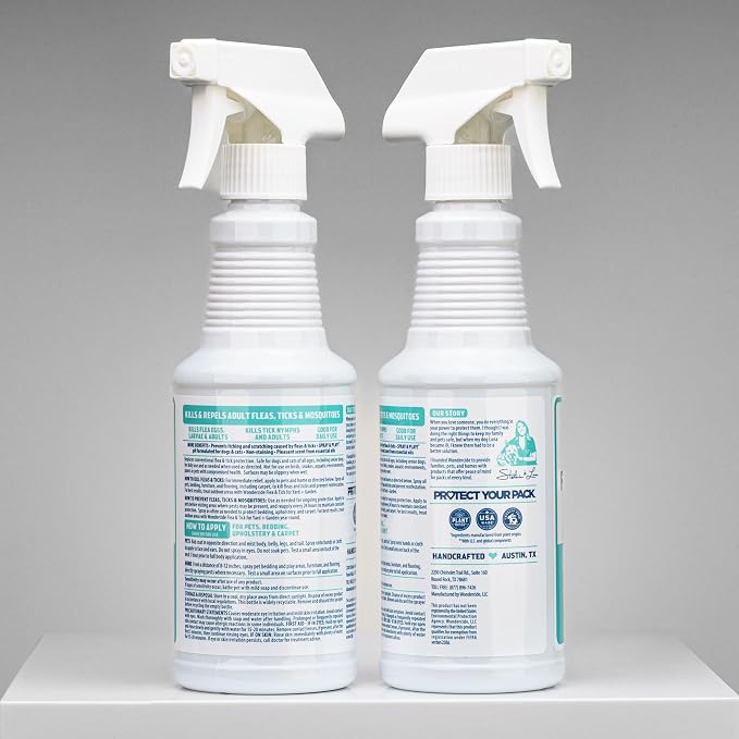 Wondercide Cedar Flea & Tick Spray for Pets Plus Home with Natural Essential Oils 16 fl. oz.
