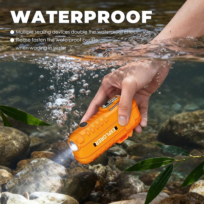 Lafagiet Electric Lighter USB C, Powerful Dual Arc Plasma Flame, with Flashlight, Wind & Waterproof Lighters for Candle, Camping, Grill, Emergency
