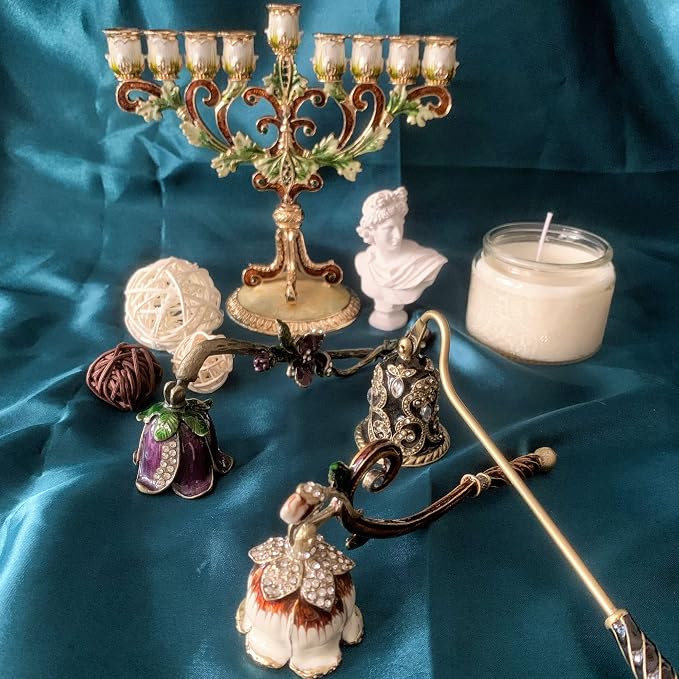 Candle Snuffer, Unique Candle Extinguisher Snuffer, Decorative Candle Extinguisher Metal Candle Tool