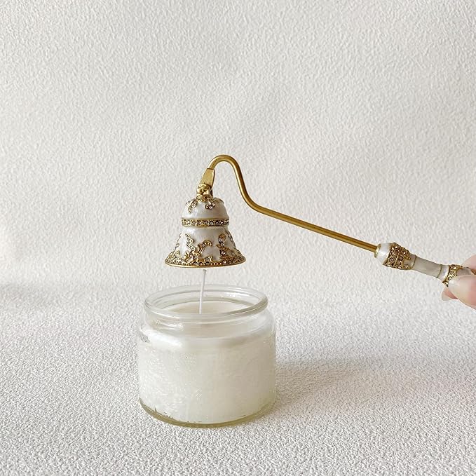 Candle Snuffer, Unique Candle Extinguisher Snuffer, Decorative Candle Extinguisher Metal Candle Tool