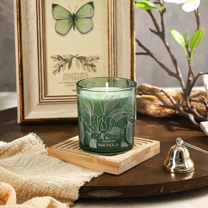 ROMIIE ZOI Scented Candle - Magnolia - 6oz Aromatherapy Soy Wax Jar Candle for Home, Gifts for Women - 170g